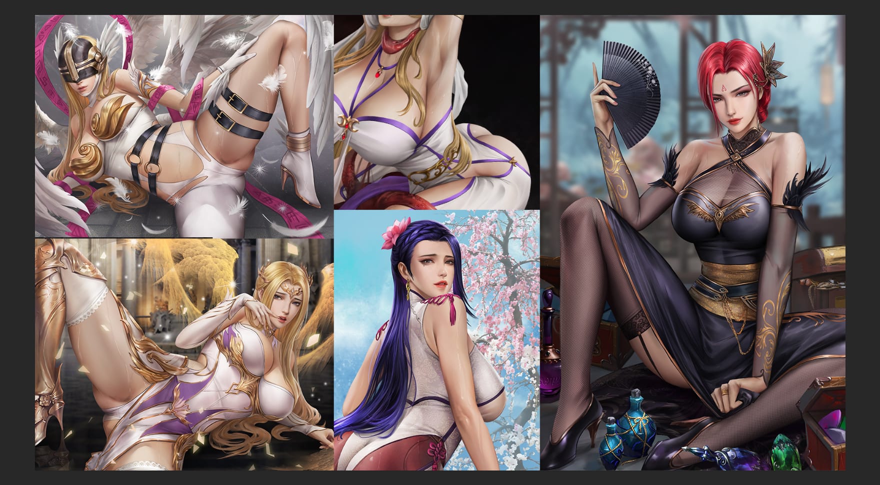 P站精选古风画师@Goatwillow_系列原画奖励大合集