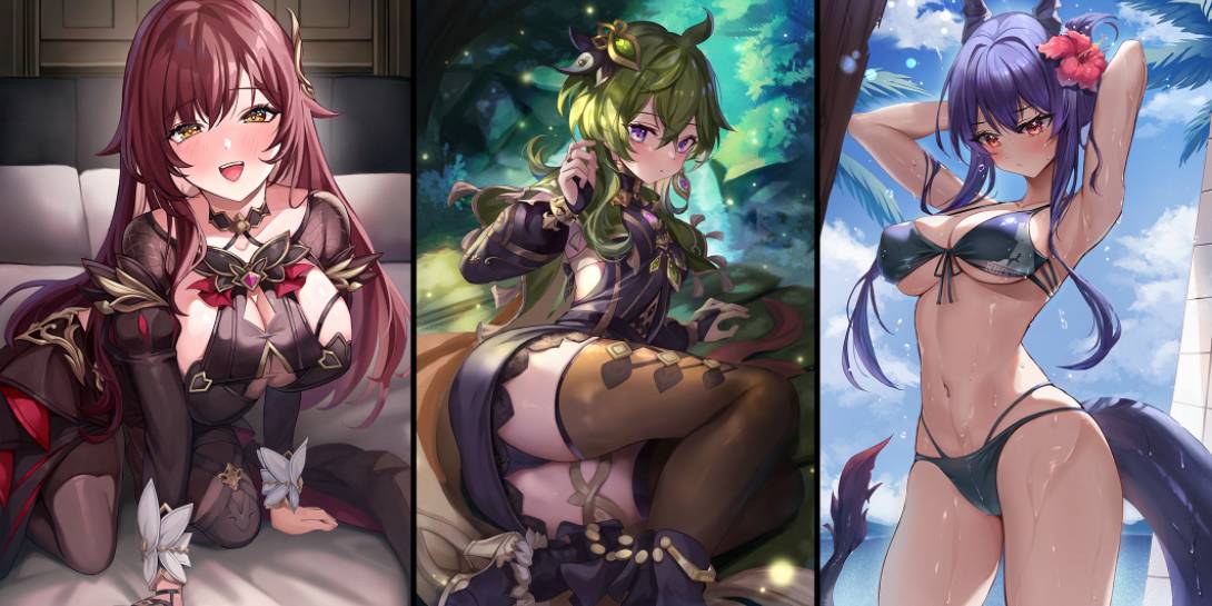 P站精选-原神专精哥角色画师@DoCo_PARTEON系列原画奖励大合集