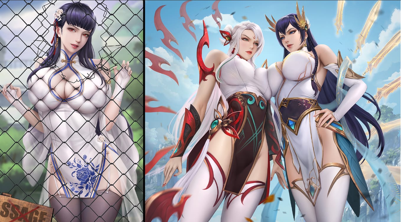 P站精选古风画师@Goatwillow_系列原画奖励大合集