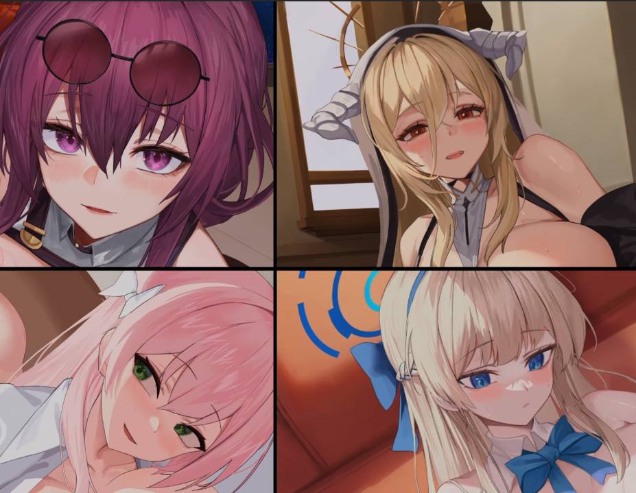 P站精选二次元LIVE2D画师Rinhee_Parteon系列动画奖励作品大合集