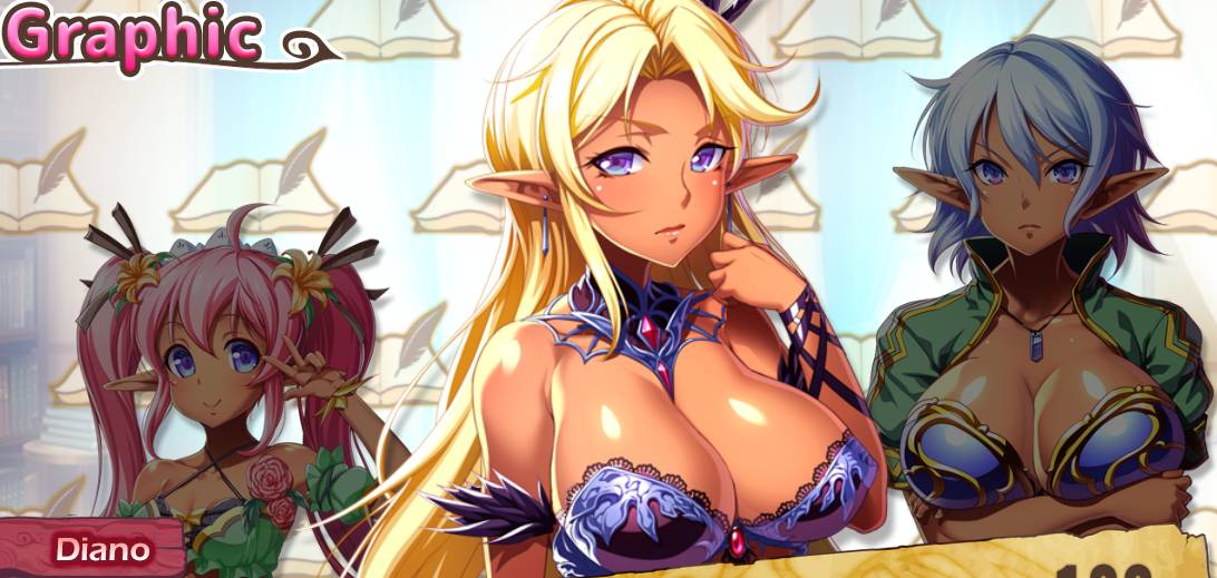 [无修/ADV][WAFFLE] 黑暗精灵三姐妹#なまいきダークエルフ３姉妹が僕に中出しを求める  GPT汉化无修硬盘版+全CG存档