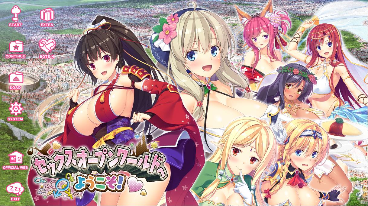 [精选ADV][moon-stone] 欢迎来到X爱开放世界#セックスオープンワールドへようこそ  汉化组汉化硬盘版+全CG存档