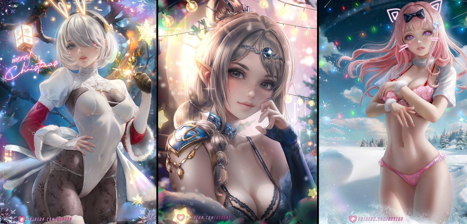 D站精选老牌欧美角色画师@Axsens_系列原画奖励大合集