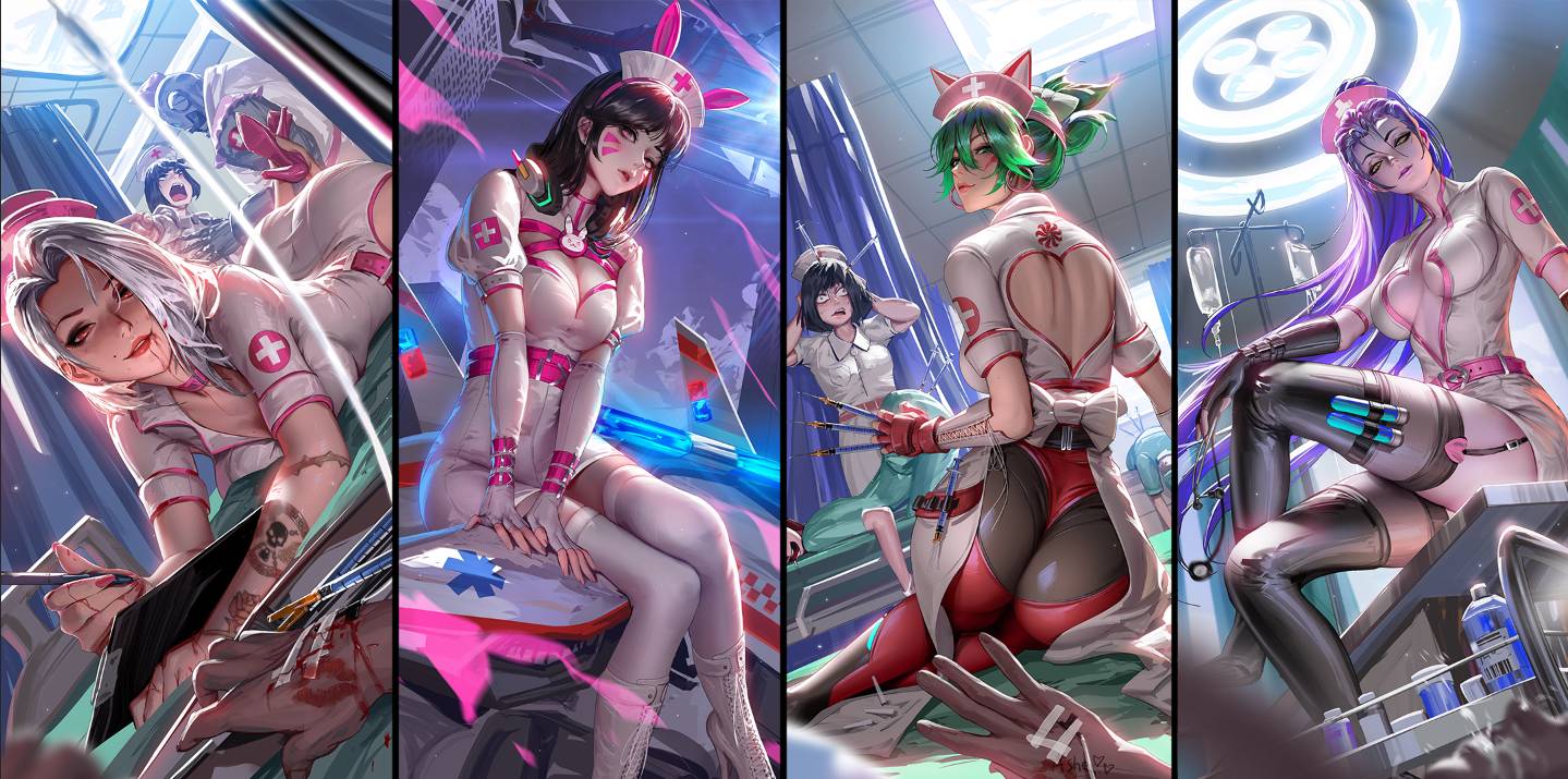 高质量国人画师Liangxing_系列原画奖励大合集