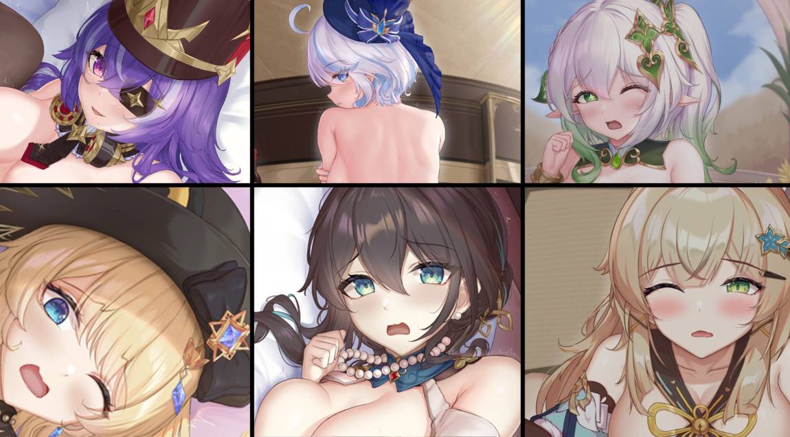 P站精选原神专精画师@Shaggy SUSU_Parteon系列原画+动画奖励大合集