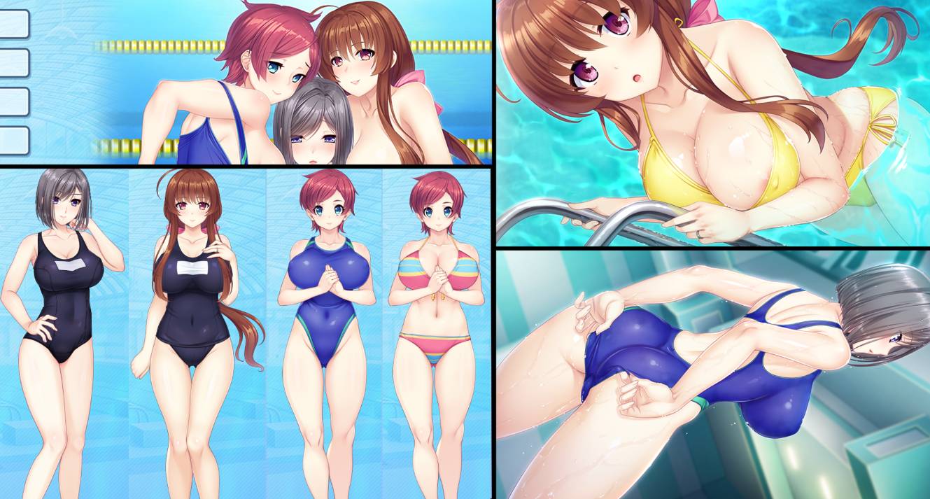 [精选/动态/ADV][ANIM] メス堕ち！巨乳水着妻達とのラブエロスイミング  GPT汉化硬盘版+全CG存档