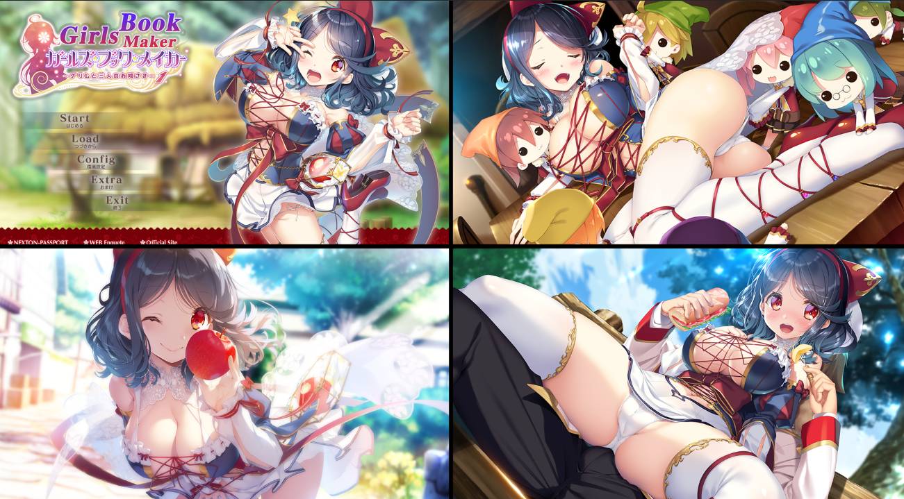 美少女游戏社团#019-[Yumemiru]-系列精选GAMECG集(グリムと三人のお姫さま1-3...)