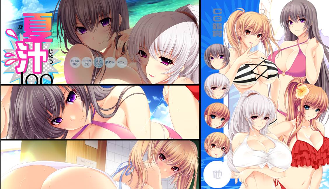 [精选ADV][a-kaguya] 夏汁100％  汉化组汉化硬盘版+全CG存档