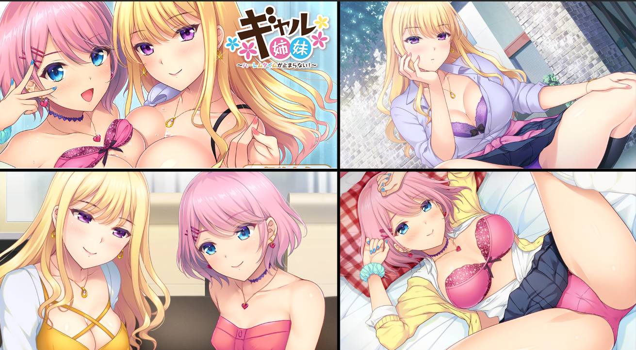 [精选ADV][confiture] ギャル姉妹～ハーレムタイムが止まらない  GPT汉化硬盘版+全CG存档