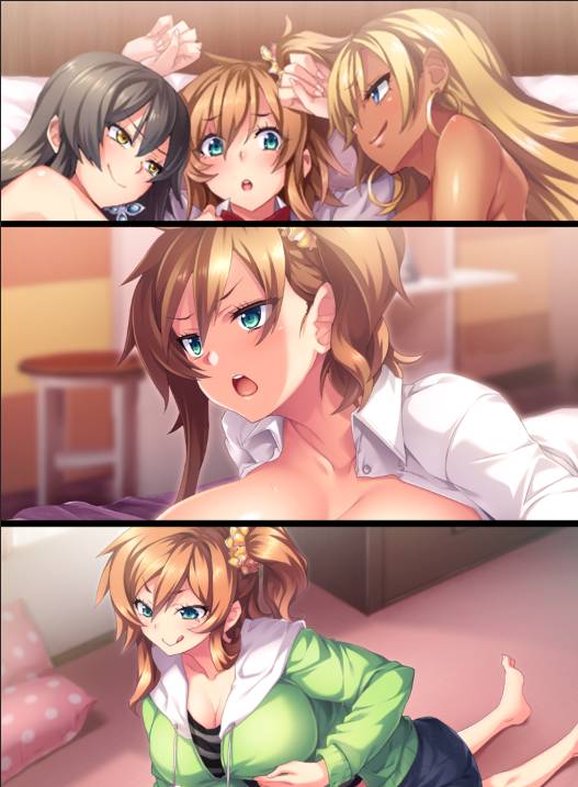 [精选ADV][pacopacosoft] JKビッチ三人娘！ 特濃はめぱこダイアリー   GPT汉化硬盘版+全CG存档