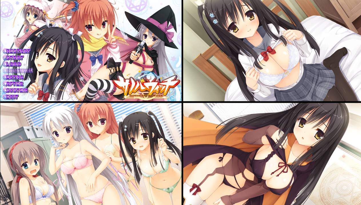 [精选ADV][yuzu-soft] 魔女的夜宴#サノバウィッチ  汉化组汉化硬盘版+全CG存档