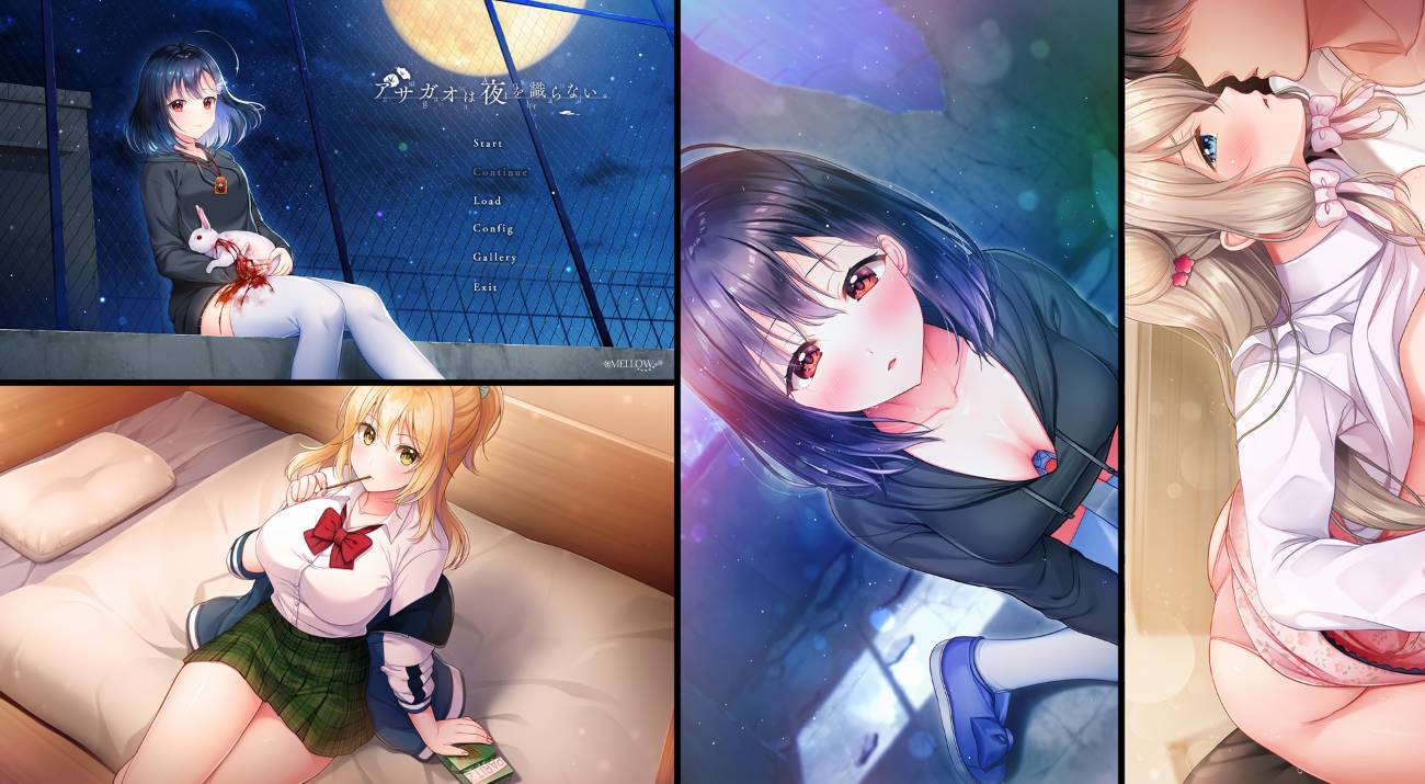 [精选ADV][mellow] アサガオは夜を識らない   樱花汉化硬盘版+全CG存档