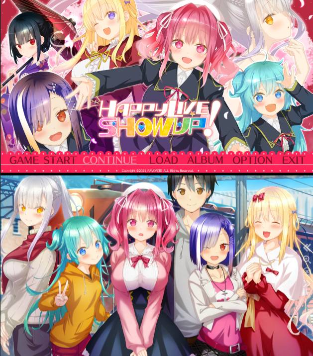 [大型ADV][FAVORITE] ハッピーライヴ_ショウアップ  官方中文硬盘版+全CG存档