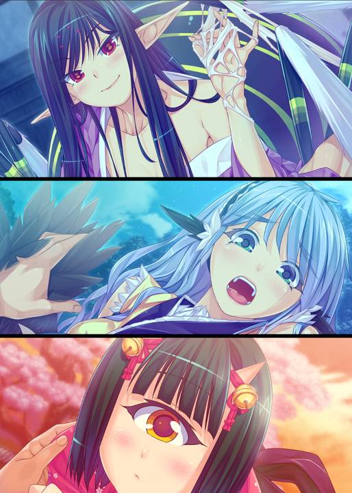 [精选/无修/ADV][vanadis] 魔物娘たちとの楽園～蜘蛛と鳥と◎と  Claude3汉化无修硬盘版+全CG存档