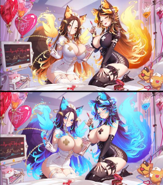 P站精选高质量二次元画师@Mitsu_Parteon-2025年03月原画奖励更新包