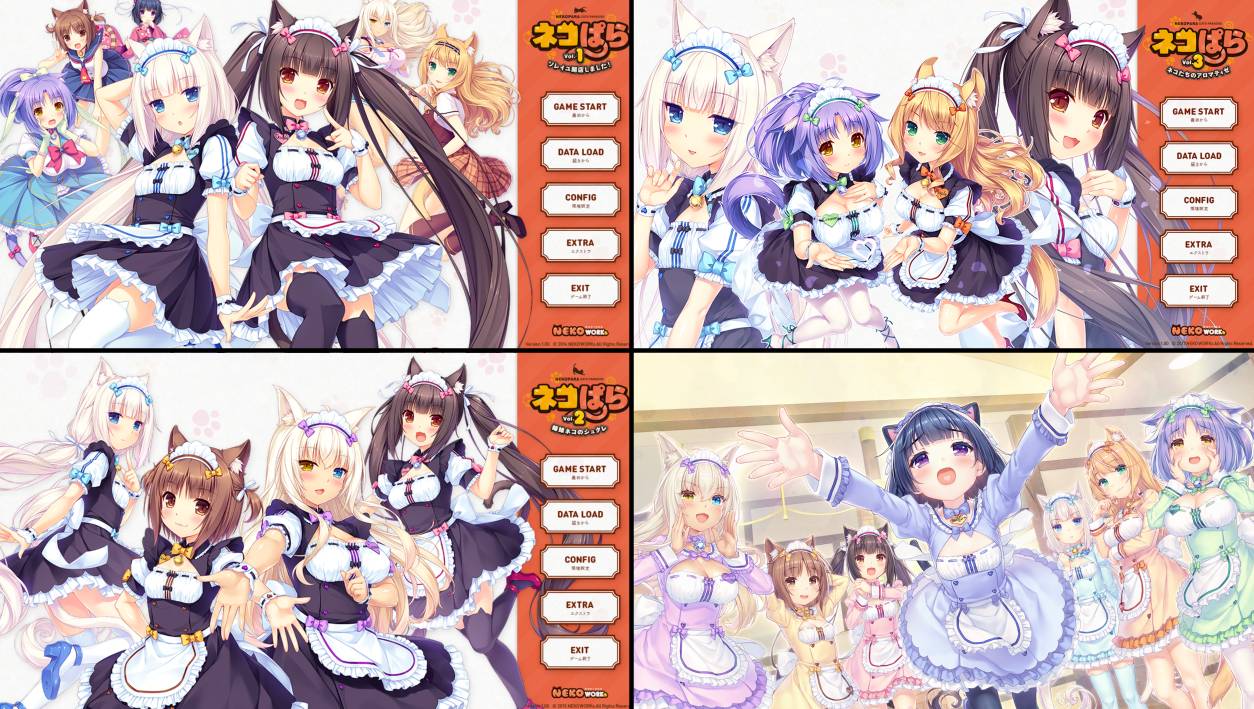[精选系列][nekopara] NEKOPARA Vol. 1-4  Steam官中硬盘版+全CG存档